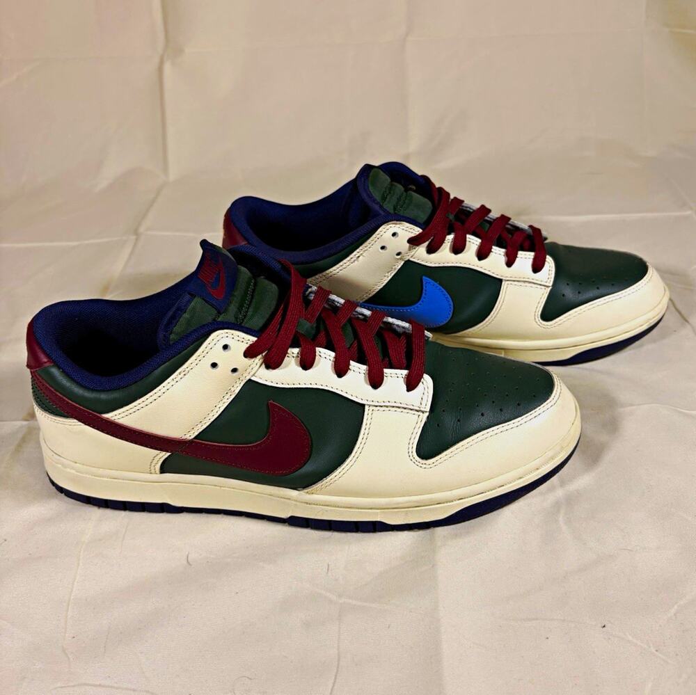 Nike Dunk Low "From Nike, To You" Gorge Green Leather Low Top FV8106-361 Size 11